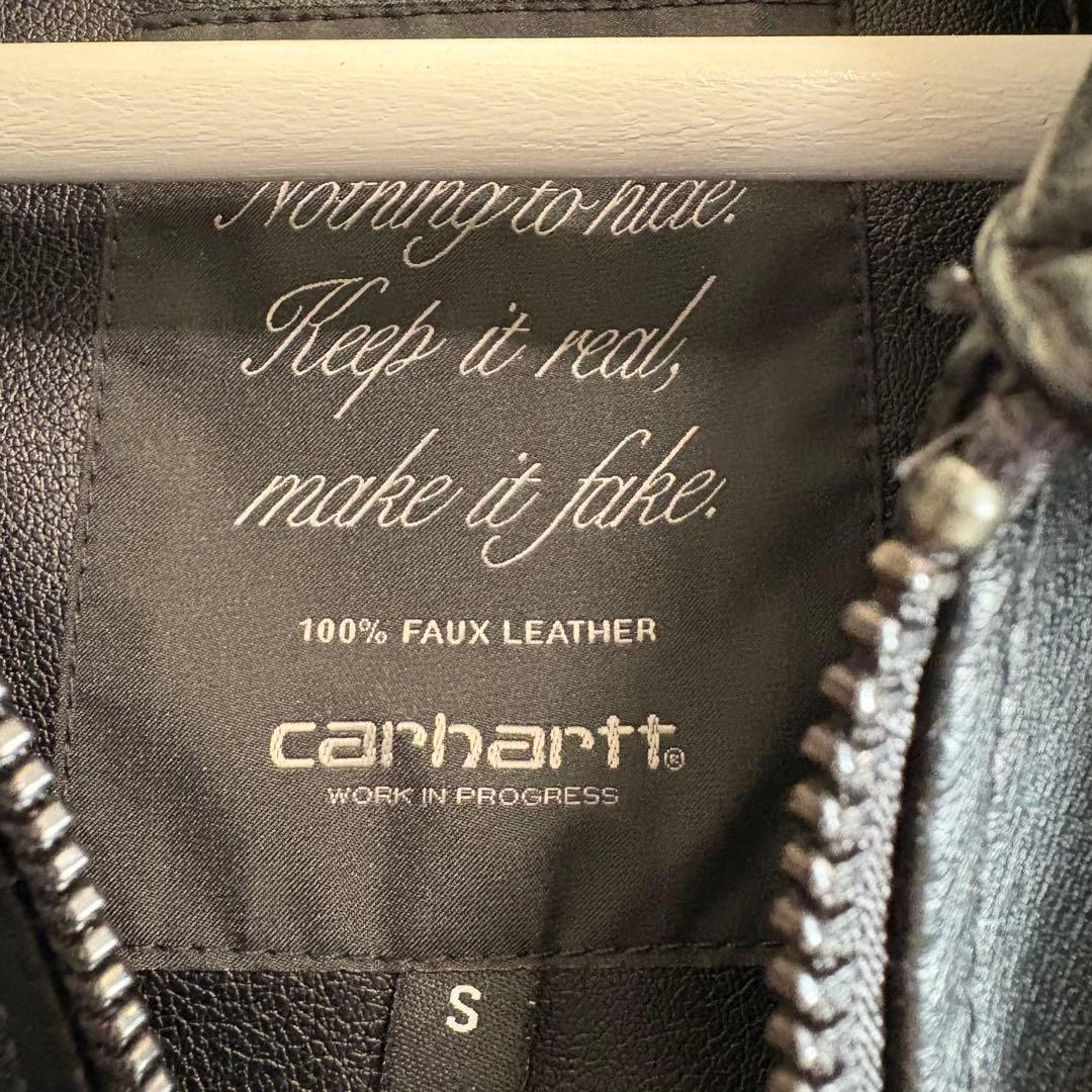 ジャケット・アウター Carhartt WIP Detroit Leather Jacket Faux