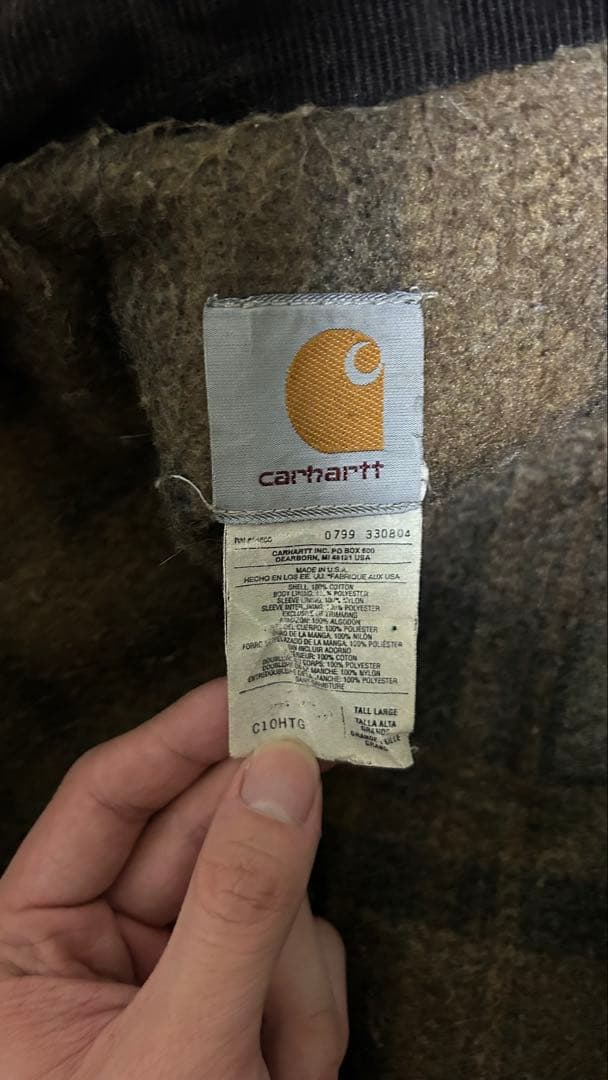 Carhartt カーハート　USA製　トラディショナルジャケット