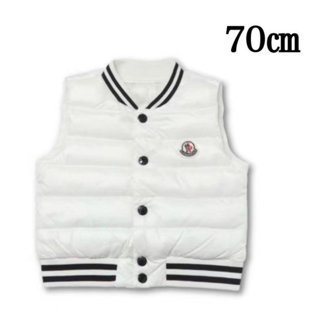 美品　モンクレール ベビー　ダウンベスト　TIMOTHEE 68㎝　70㎝