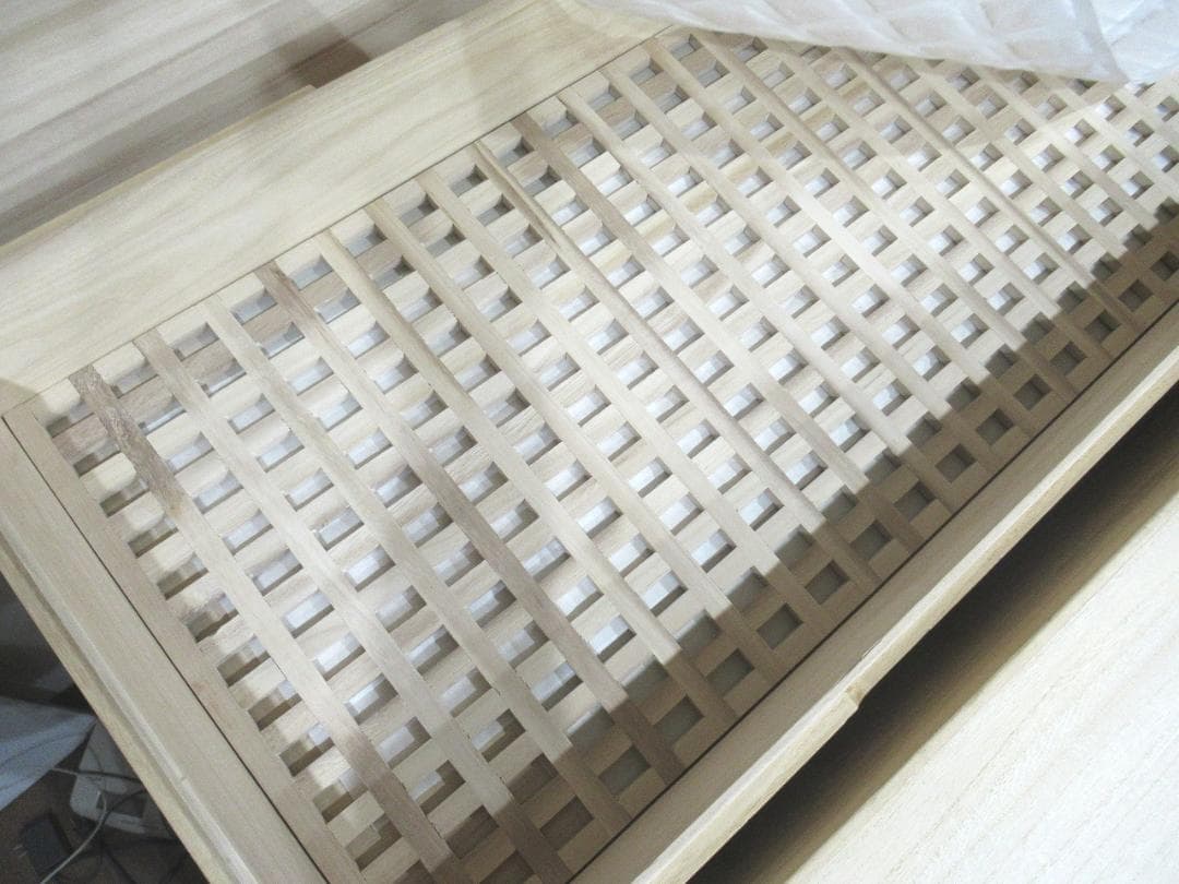 ２箱セット　桐箱 木製　桐製　収納箱　衣装箱　着物　　収納ケース　ヴィンテージ