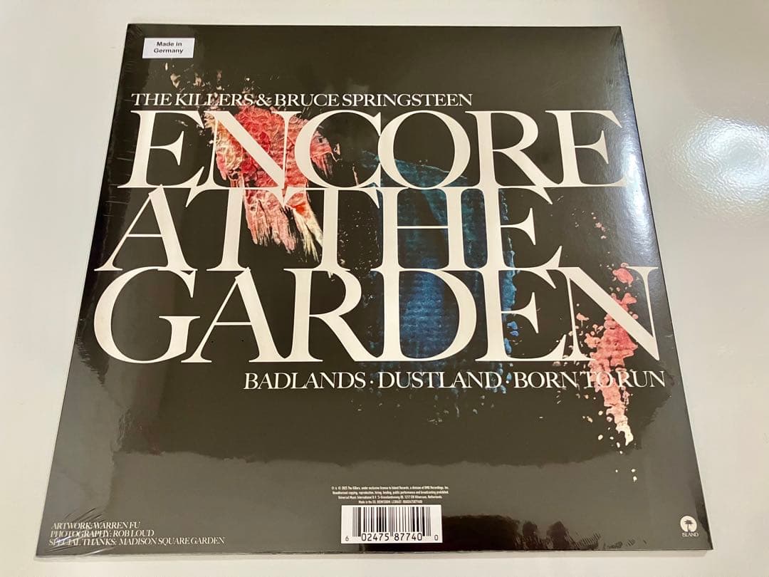 レアRSD限定レコードThe Killers Bruce Springsteen