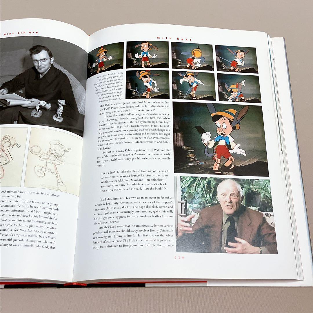 洋書　Walt Disney's Nine Old Men ディズニーアート展