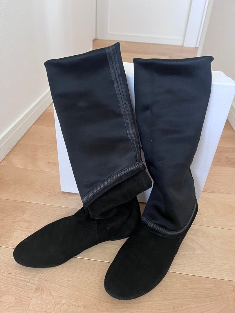Isabel Marant イザベルマラン スエード ニーハイブーツ ブラック