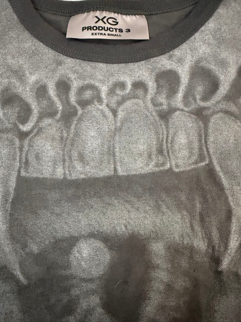 試着のみ　XG WOKE UP Replica Tee xs