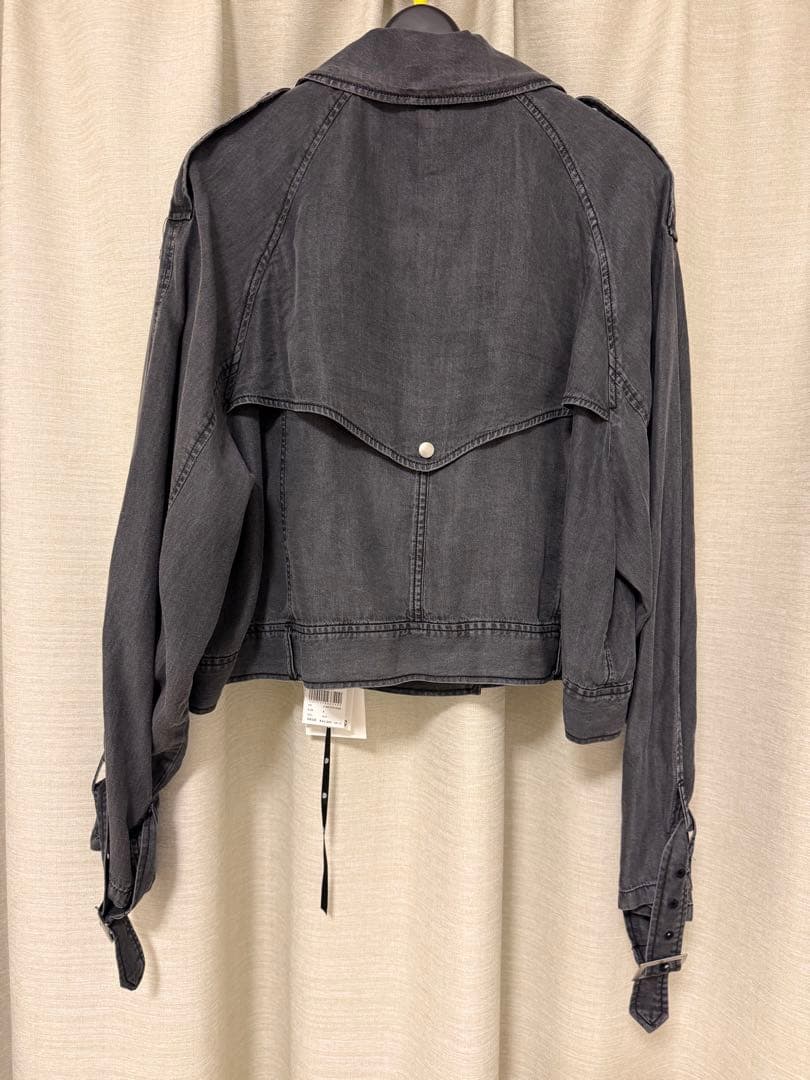 ジャケット・アウター TENCEL DENIM SHORT TRENCH COAT