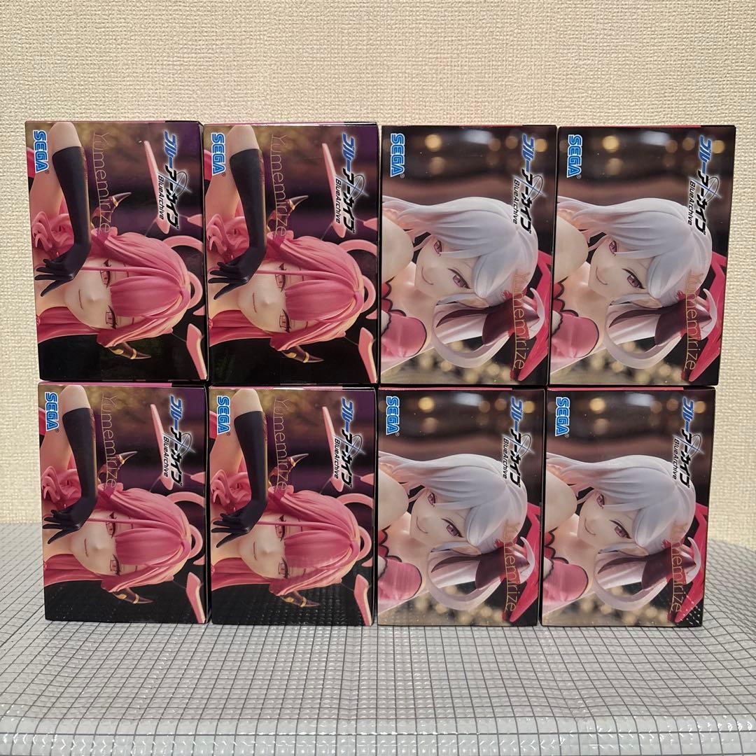 ブルーアーカイブ　アル　ムツキ　フィギュア　4個×2種　8個セット