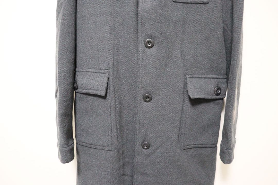 DIESEL メンズ　コート　膝丈　黒系　M ロングコート　成人式　オフィス