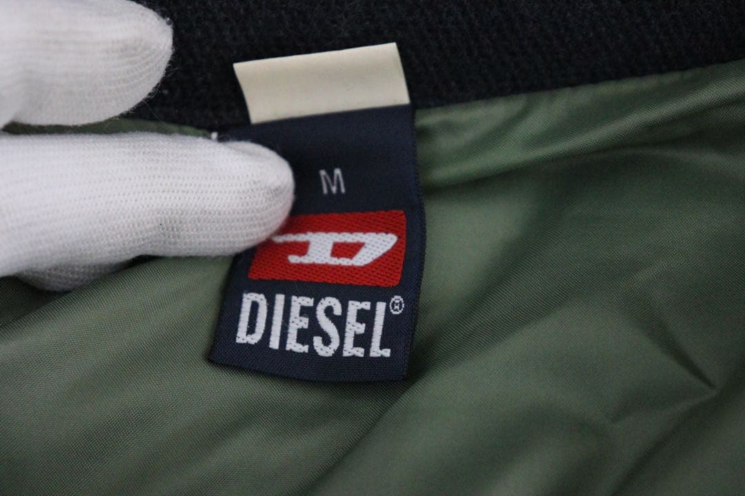 DIESEL メンズ　コート　膝丈　黒系　M ロングコート　成人式　オフィス