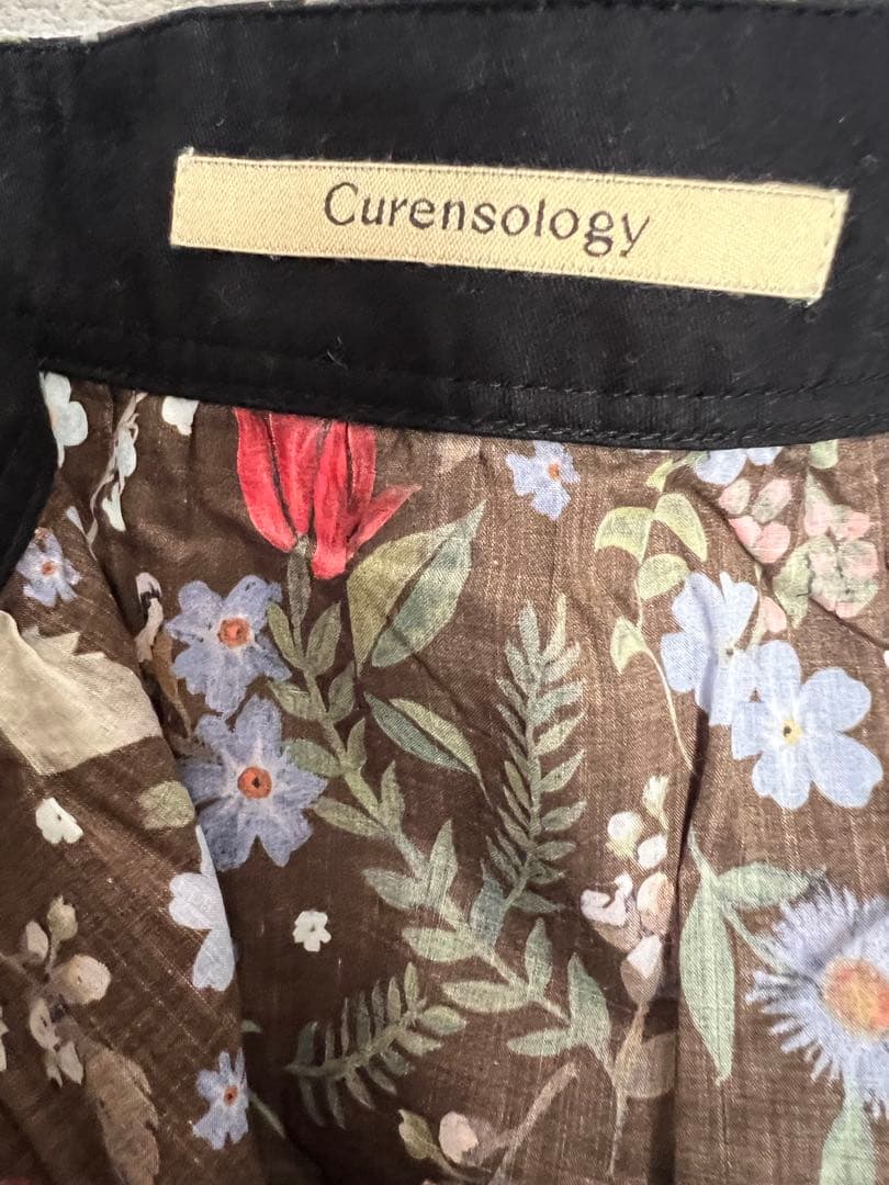 【美品】Curensology / リバティ Liberty スカート