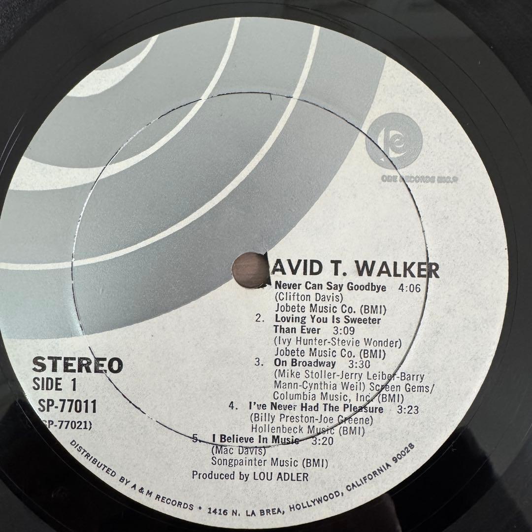 洋楽 David T. Walker / SAME