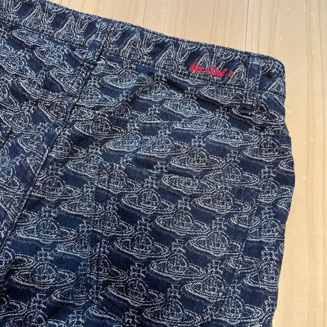Vivienne Westwood ジャカード　ストレート　デニム オーヴorb