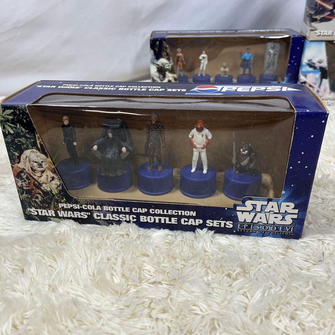 ペプシ　スターウォーズ　クラッシック　ボトルキャップ　10セット