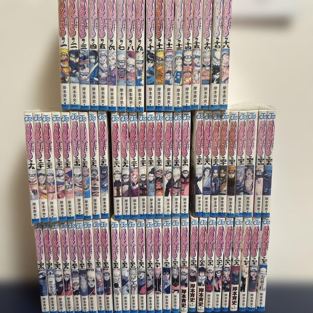 y*e様 NARUTO ナルト　全72巻セット　　1巻は新品未開封