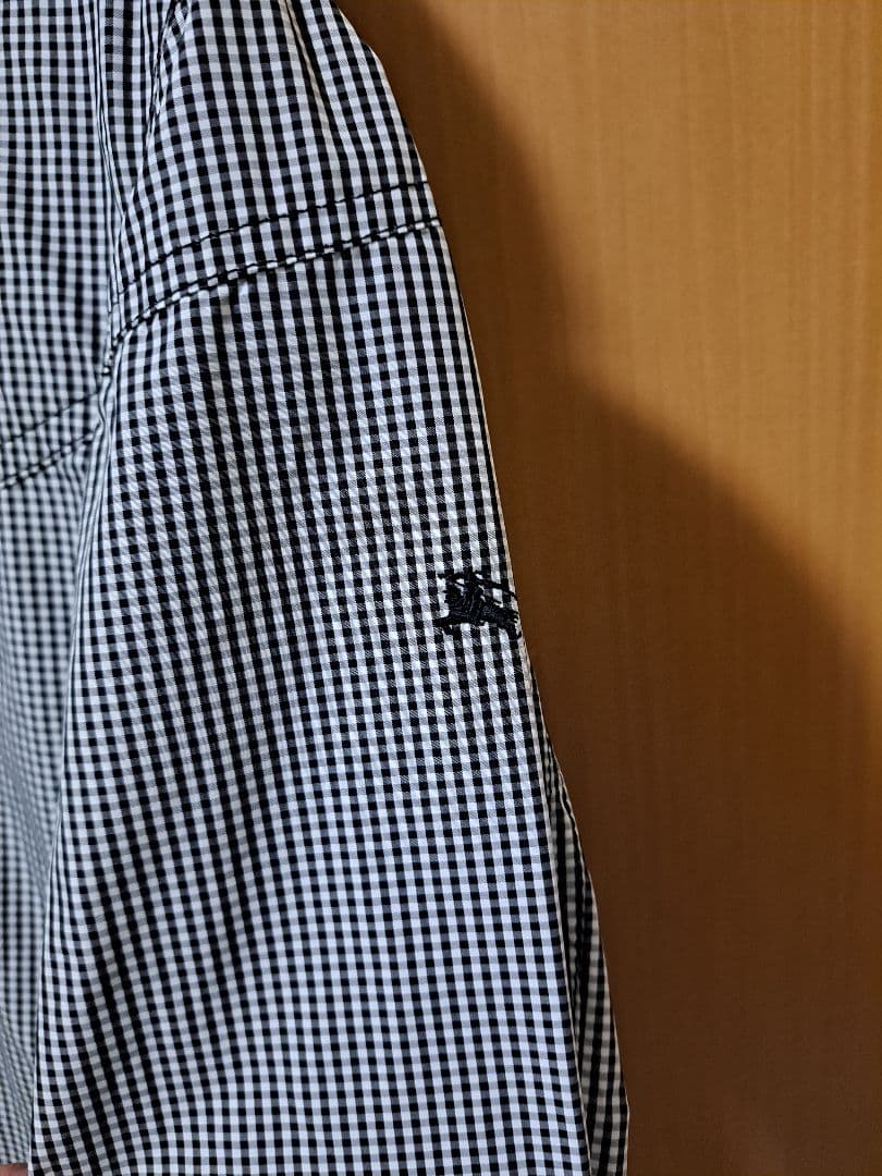 虎爺さん専用　ギンガムチェックブルゾン　バーバリーブラックレーベル