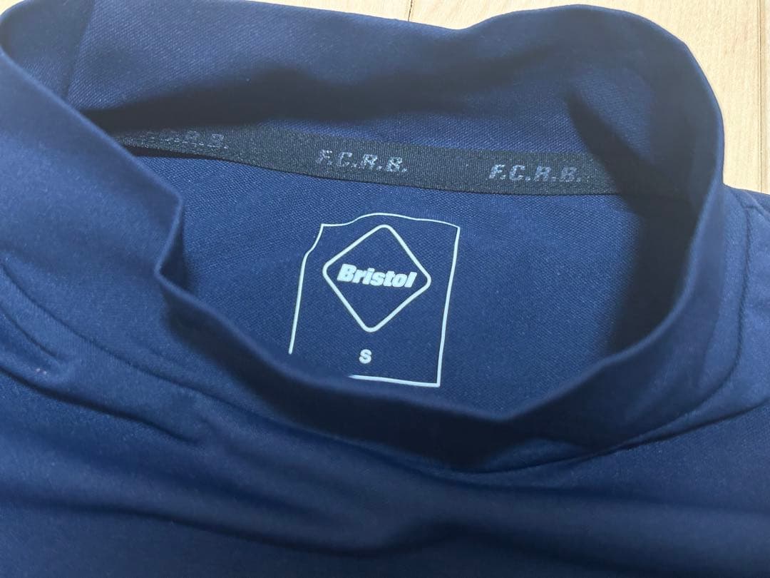極美品 FCRB TRAINING RIBBED MOCKNECK TOP