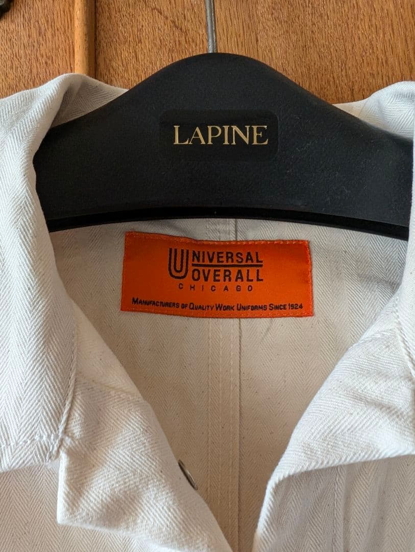 UNIVERSAL OVERALL ホワイトカバーオール