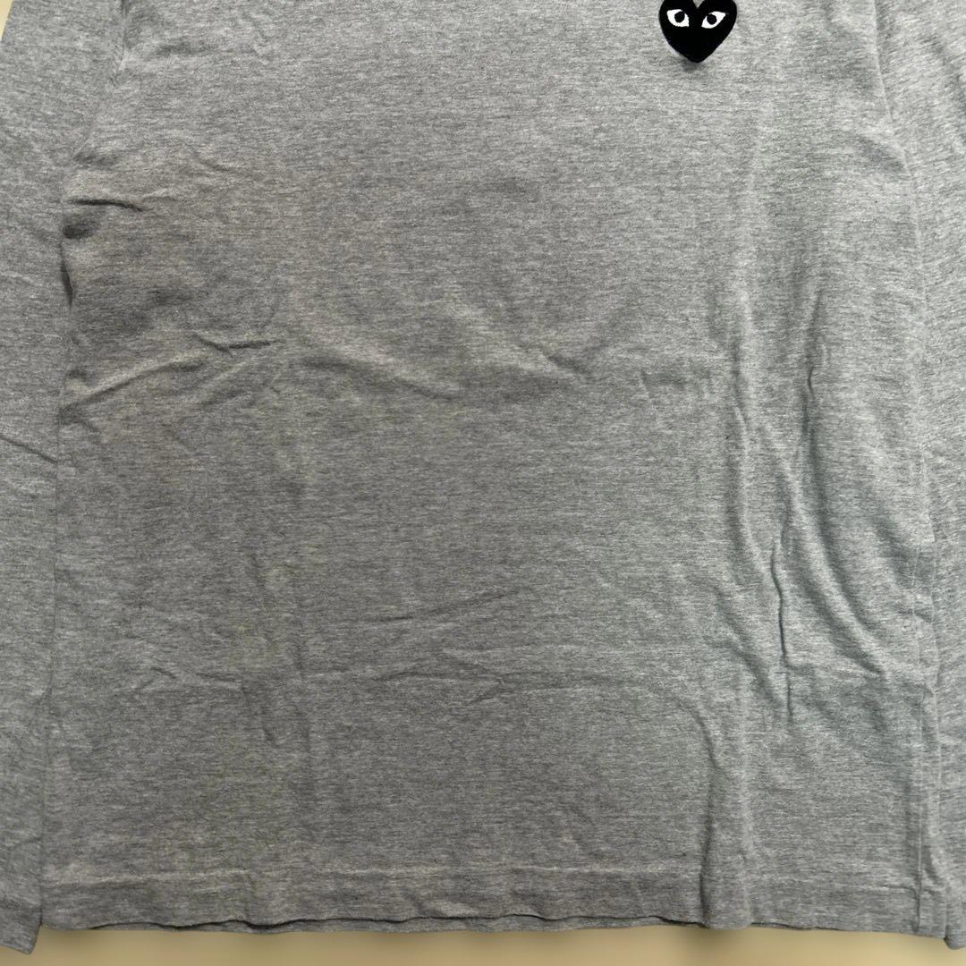 PLAY COMME des GARÇONS Tシャツ グレー サイズM