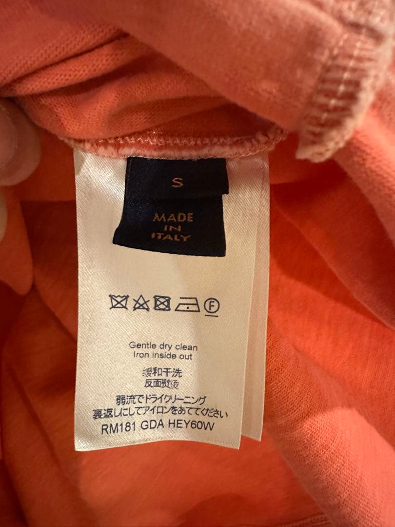 LOUIS VUITTON S/S Tee リフレクティブロゴ オーバーサイズ