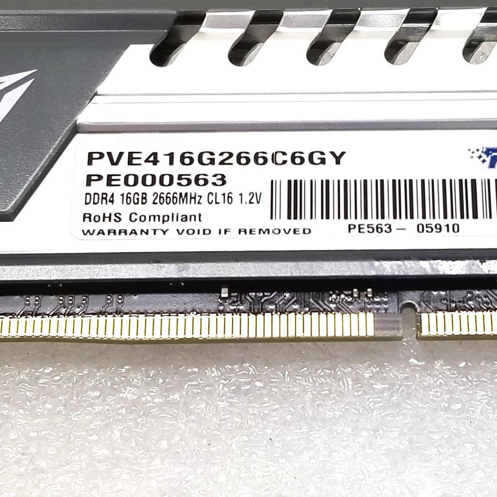 Patriot Viper DDR4 16GB (2666MHz) メモリ