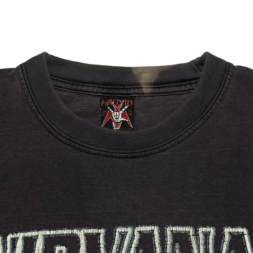 n*h様 90's NIRVANA  Cobain Tシャツ フェード