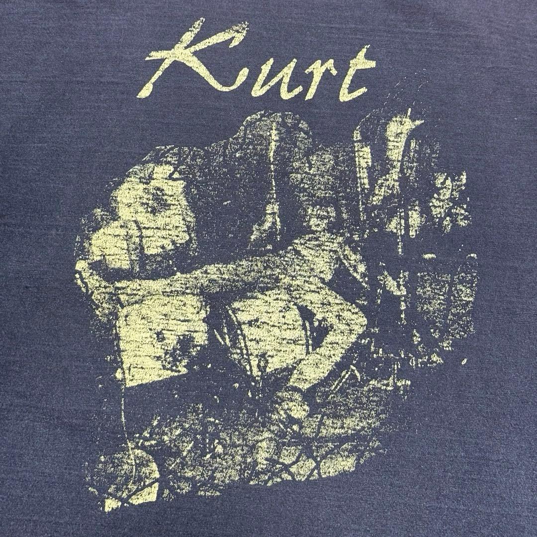 n*h様 90's NIRVANA  Cobain Tシャツ フェード