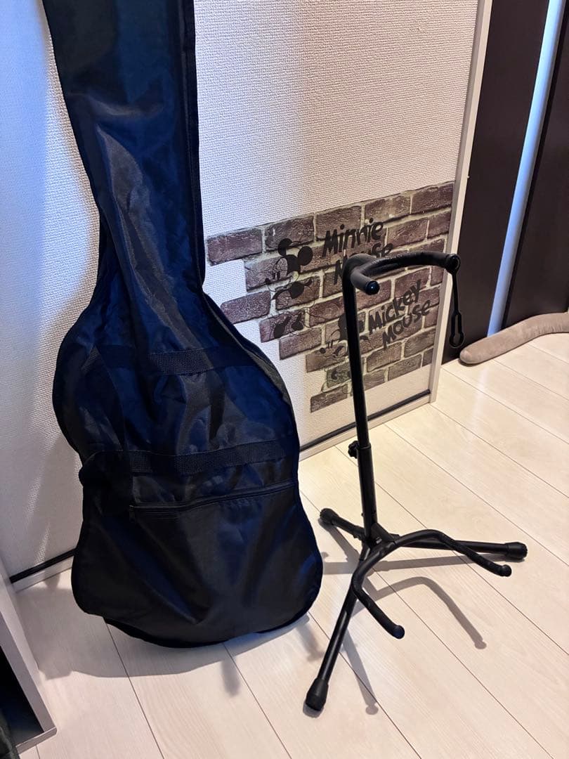 SELDERエレキベース マットブラック　付属品完備