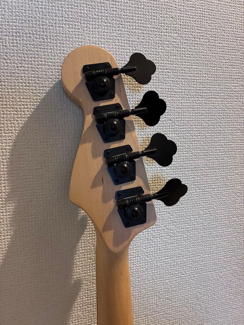 SELDERエレキベース マットブラック　付属品完備