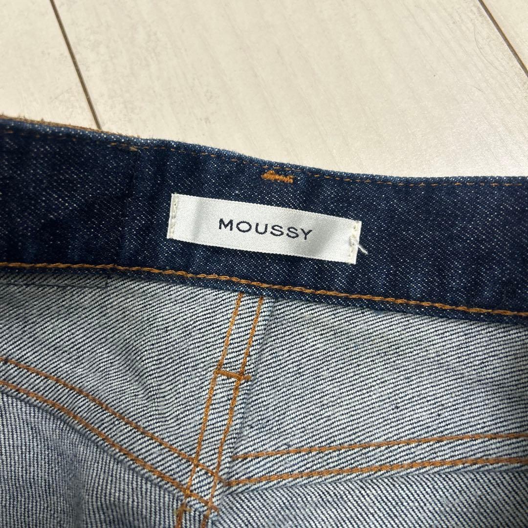 MOUSSY MVS FLARE デニムONE WASH 24インチ
