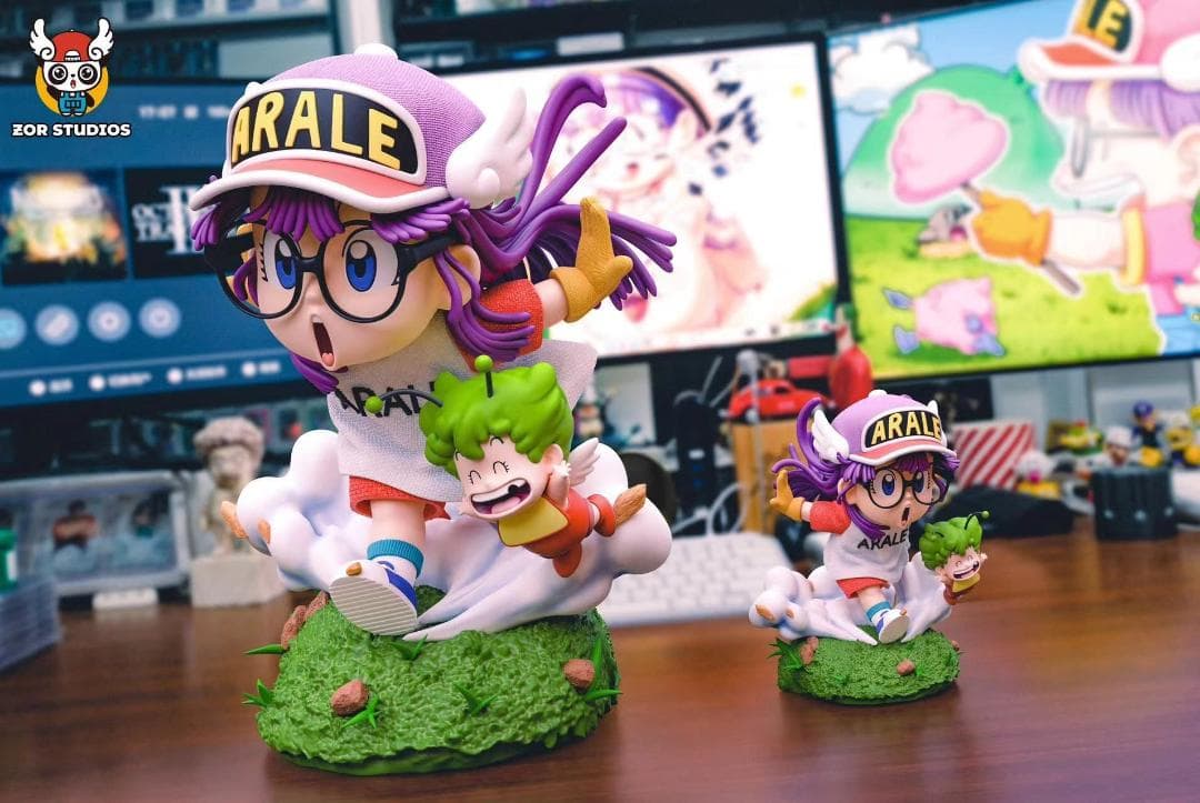 Dr.スランプ アラレちゃん 走る ガレージキット フィギュア 1/2スケール