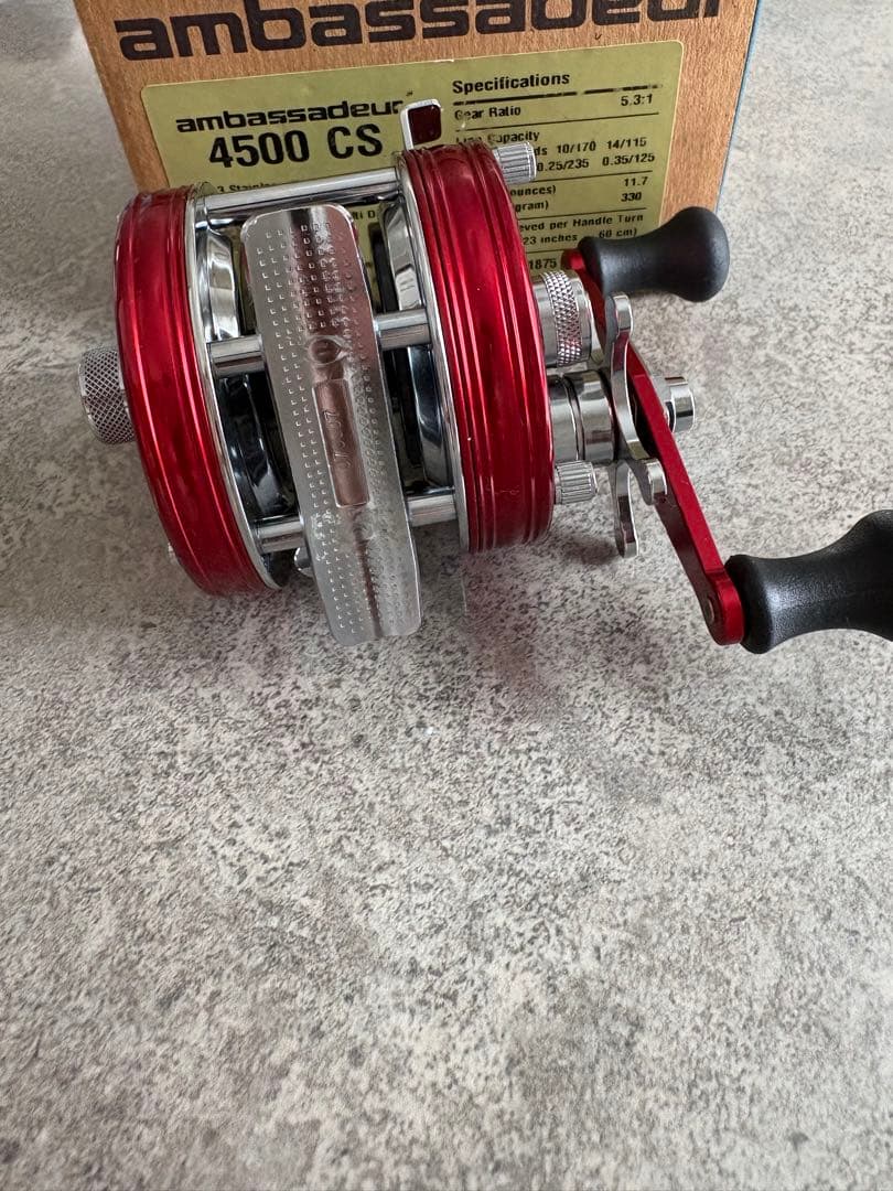 【極美品】アンバサダー 4500 cs Abu ambassadeur