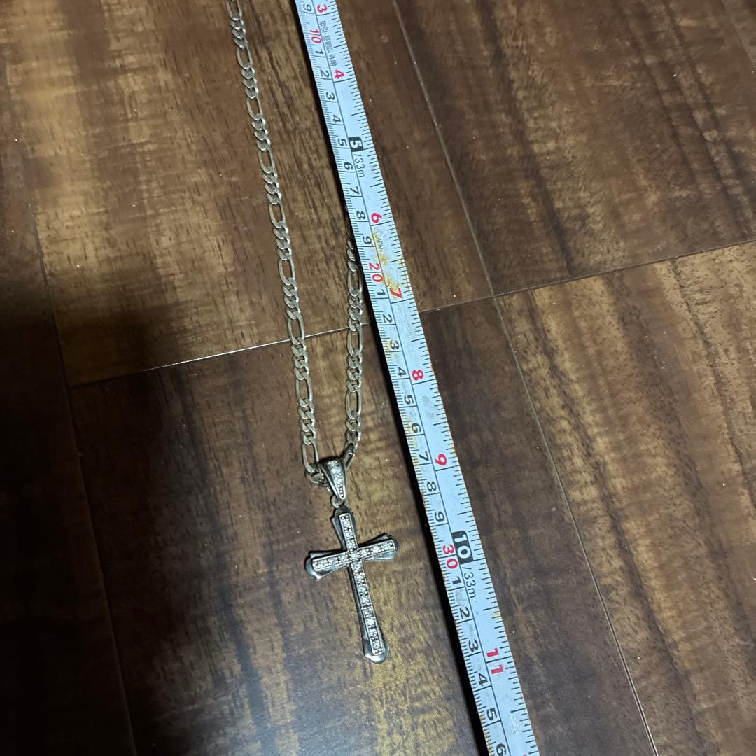 シルバーネックレストップジルコニア