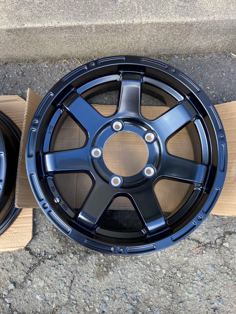 新品未使用　ジムニー　アルミホイール　ツア消し黒　16インチ