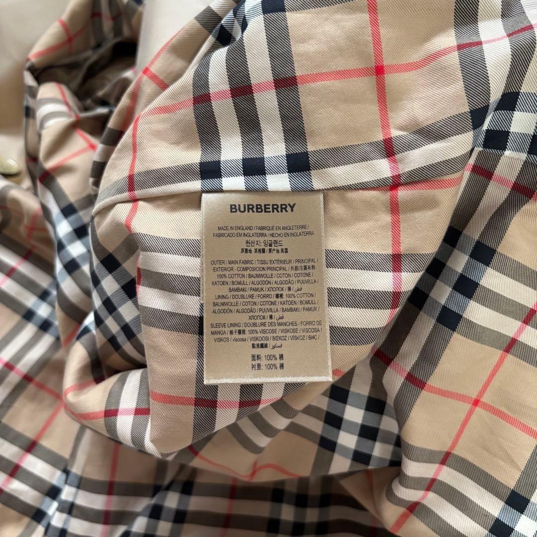 現行・極美　BURBERRY THE KENSINGTON トレンチコート　36