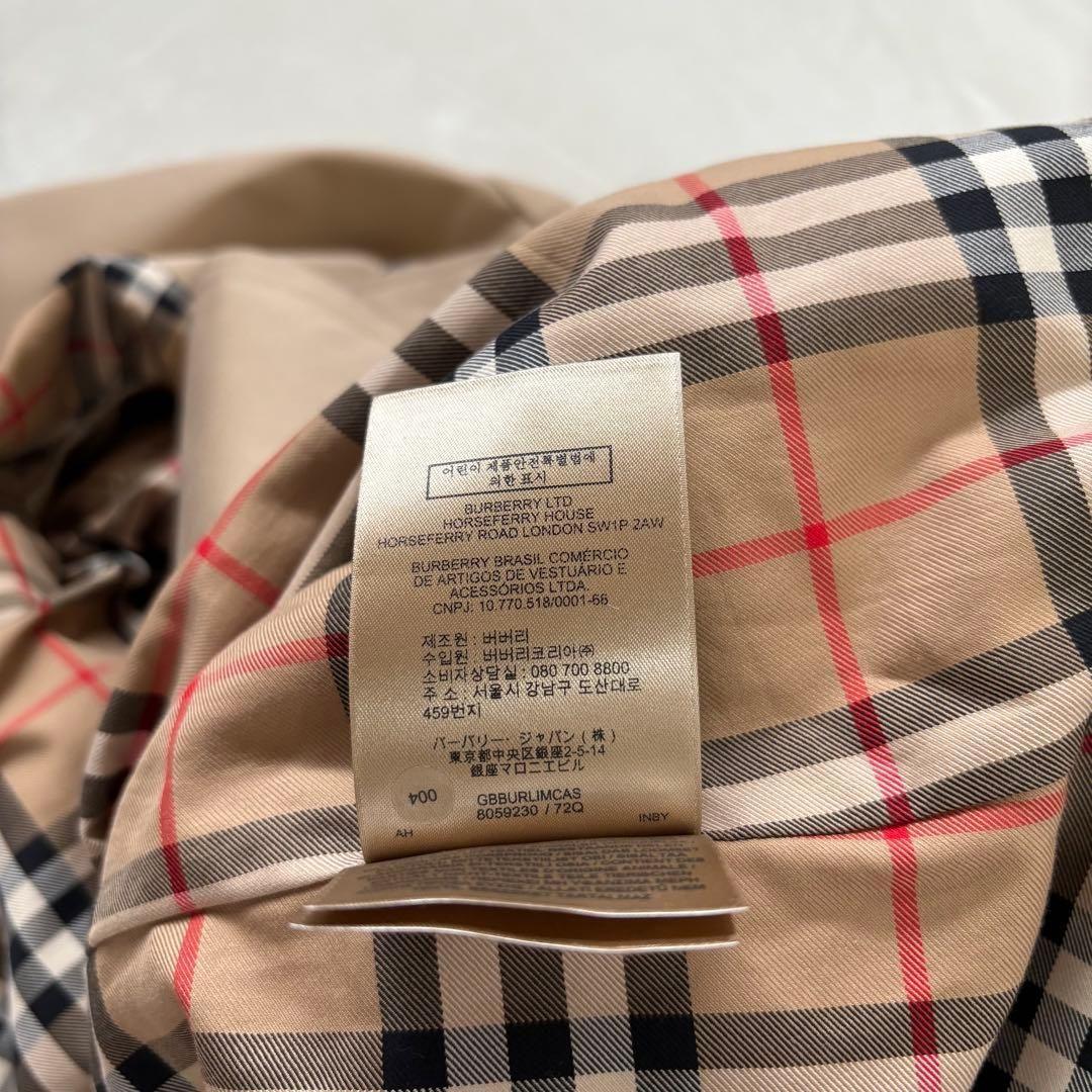 現行・極美　BURBERRY THE KENSINGTON トレンチコート　36
