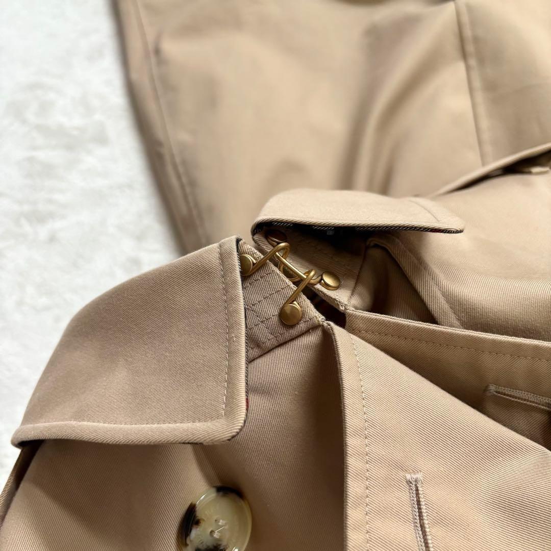 現行・極美　BURBERRY THE KENSINGTON トレンチコート　36