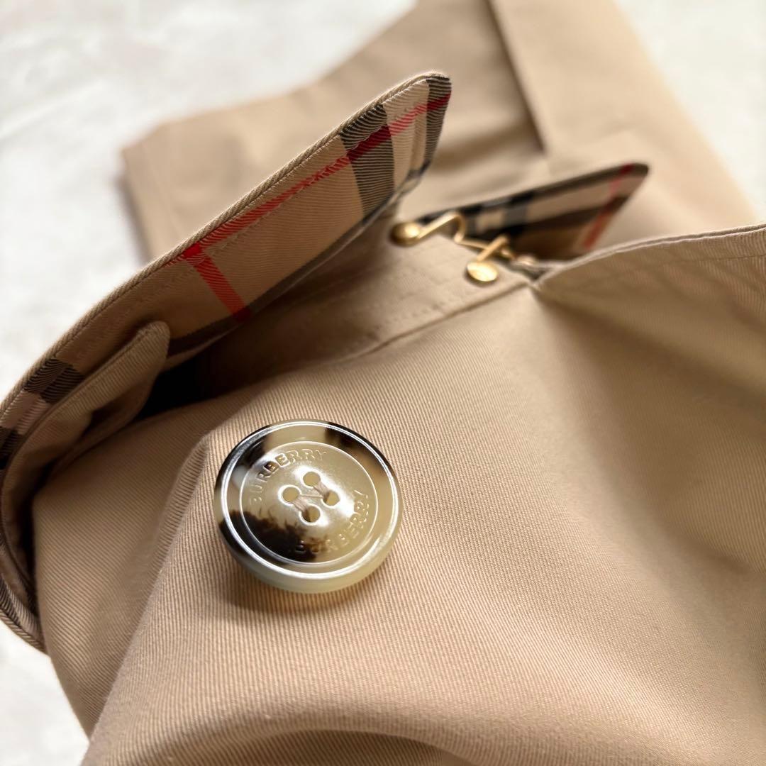 現行・極美　BURBERRY THE KENSINGTON トレンチコート　36