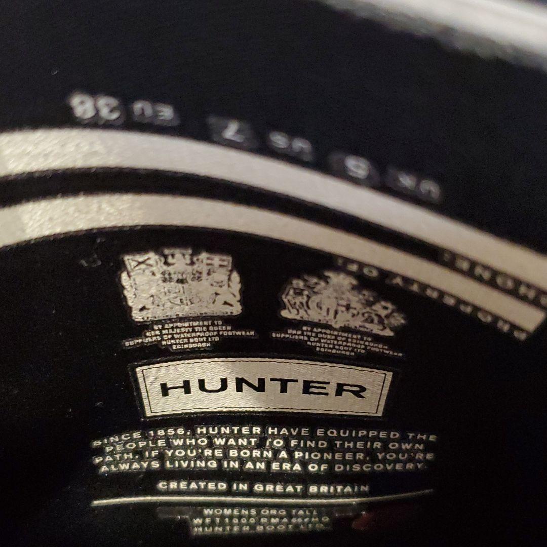 HUNTER レインブーツ ブラック