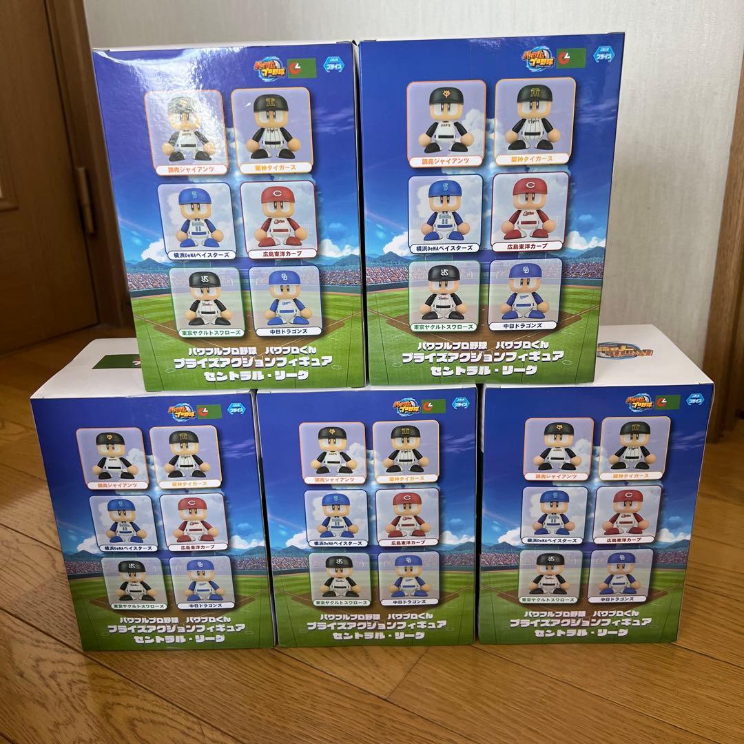 パワプロくん フィギュア セ・リーグ 東京ヤクルトスワローズ 5箱セット
