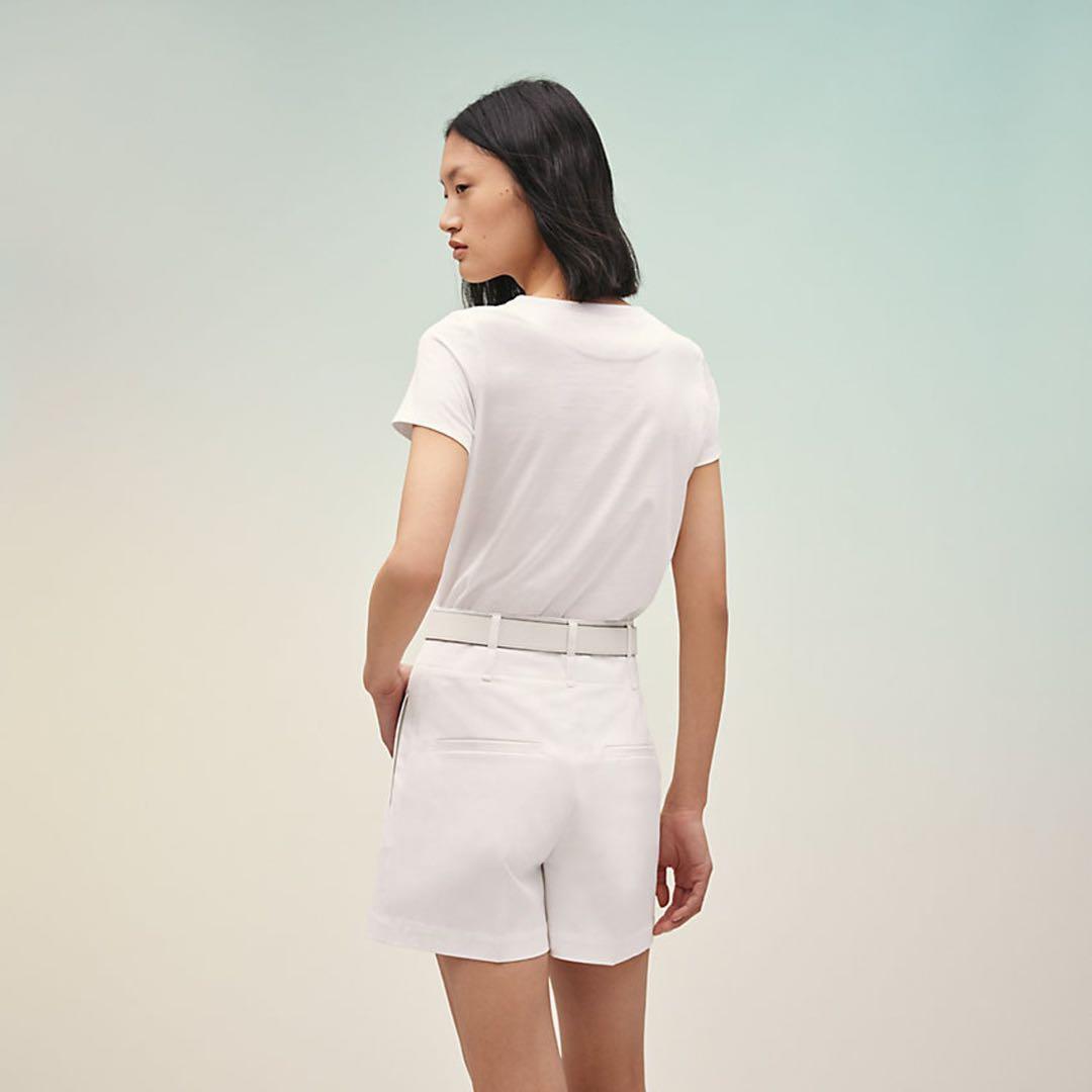 【美品】HERMES micro cartouche 36 レディースTシャツ