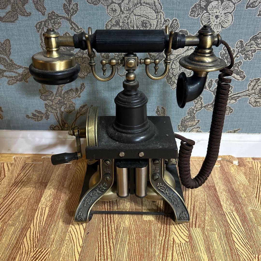 Crosley ダイヤル式風ボタン電話 1892