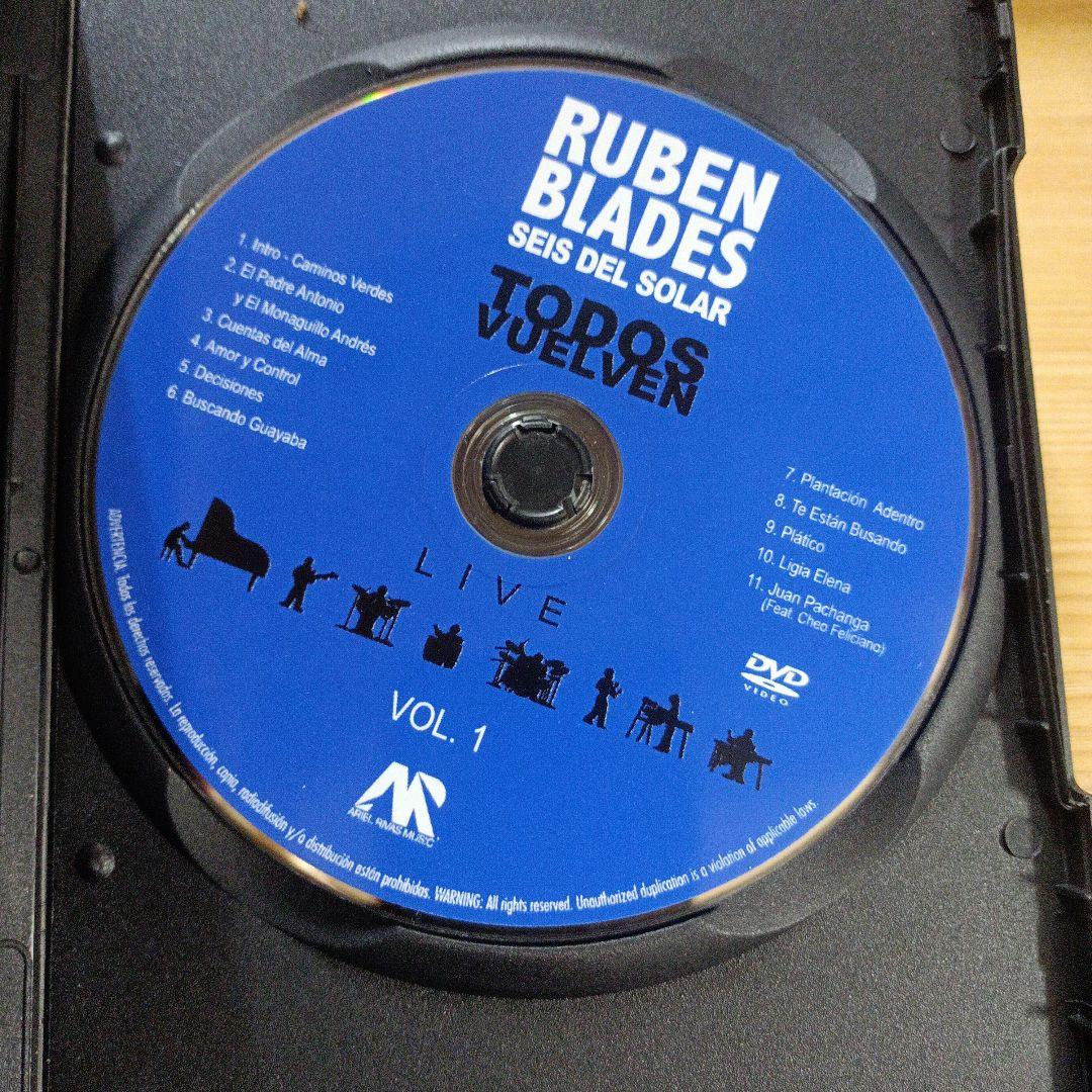 ミュージック Ruben Blades SEIS DEL SOLAR TODOS VUELVE