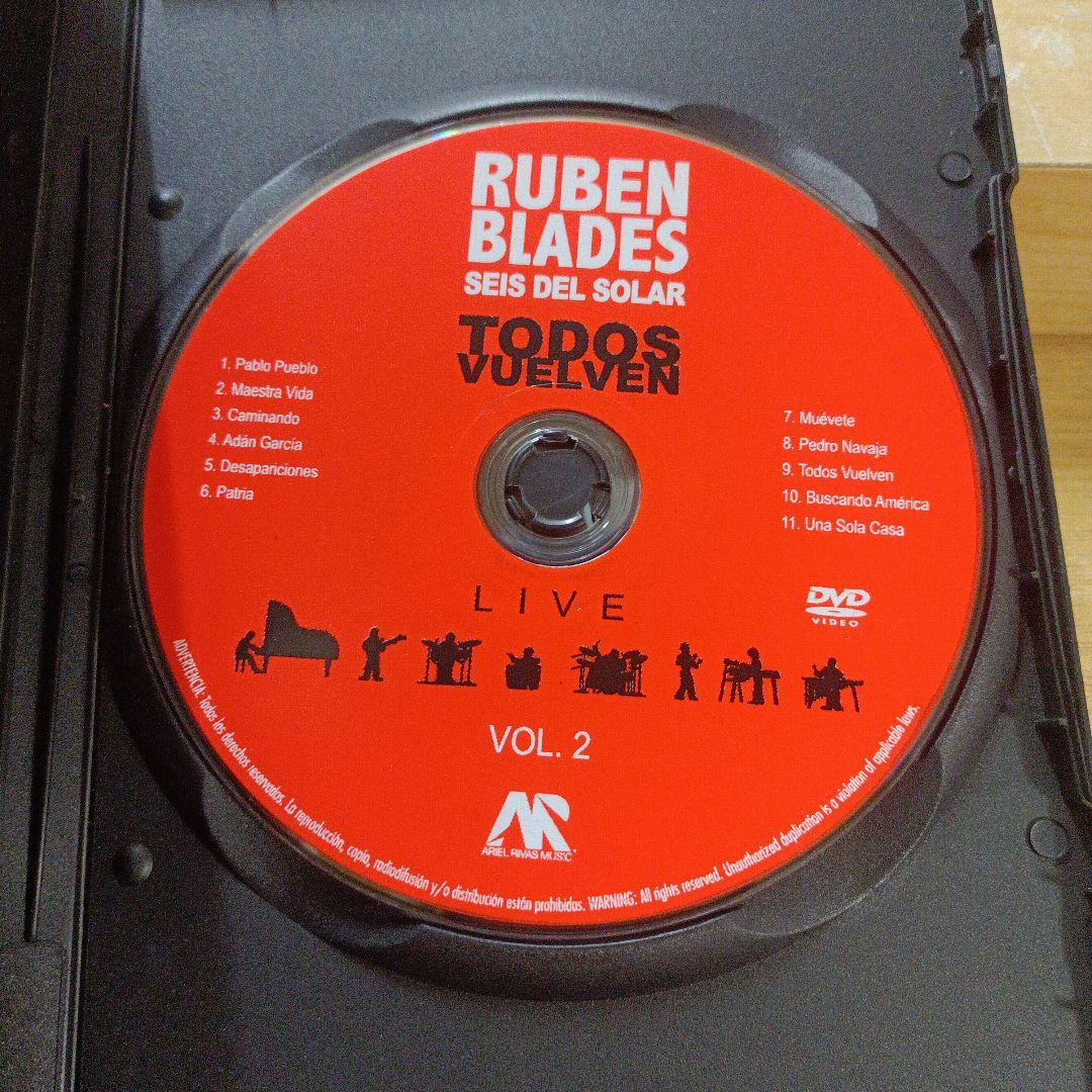 ミュージック Ruben Blades SEIS DEL SOLAR TODOS VUELVE