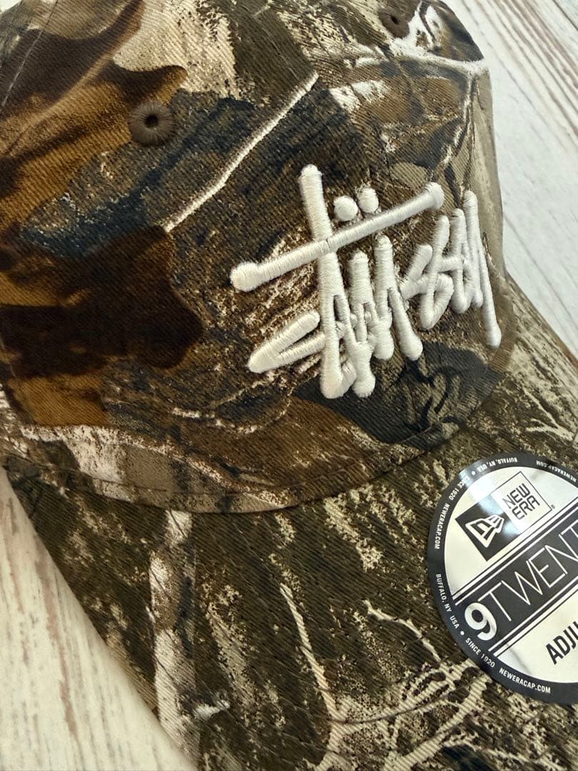 帽子 Stussy New Era 9Twenty Real Tree Edge