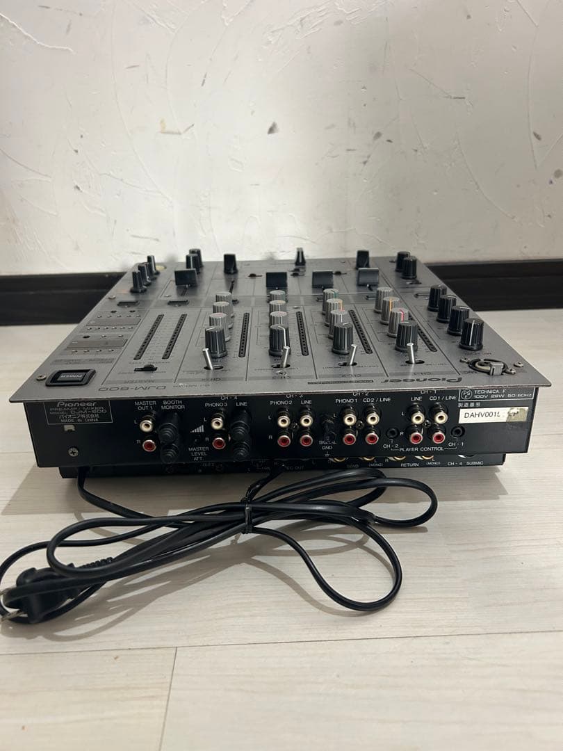 Pioneer DJM-600 DJミキサー