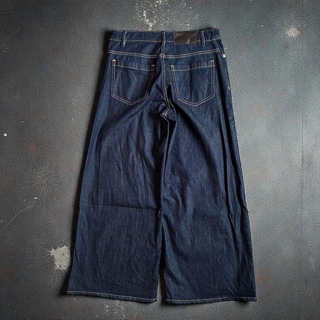 極美品 MACKINTOSH LONDON ワイドデニムパンツ 38
