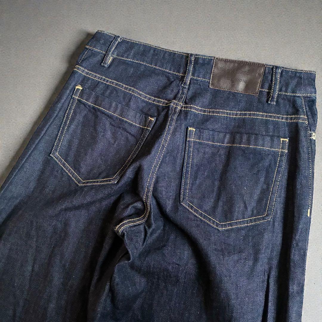 極美品 MACKINTOSH LONDON ワイドデニムパンツ 38