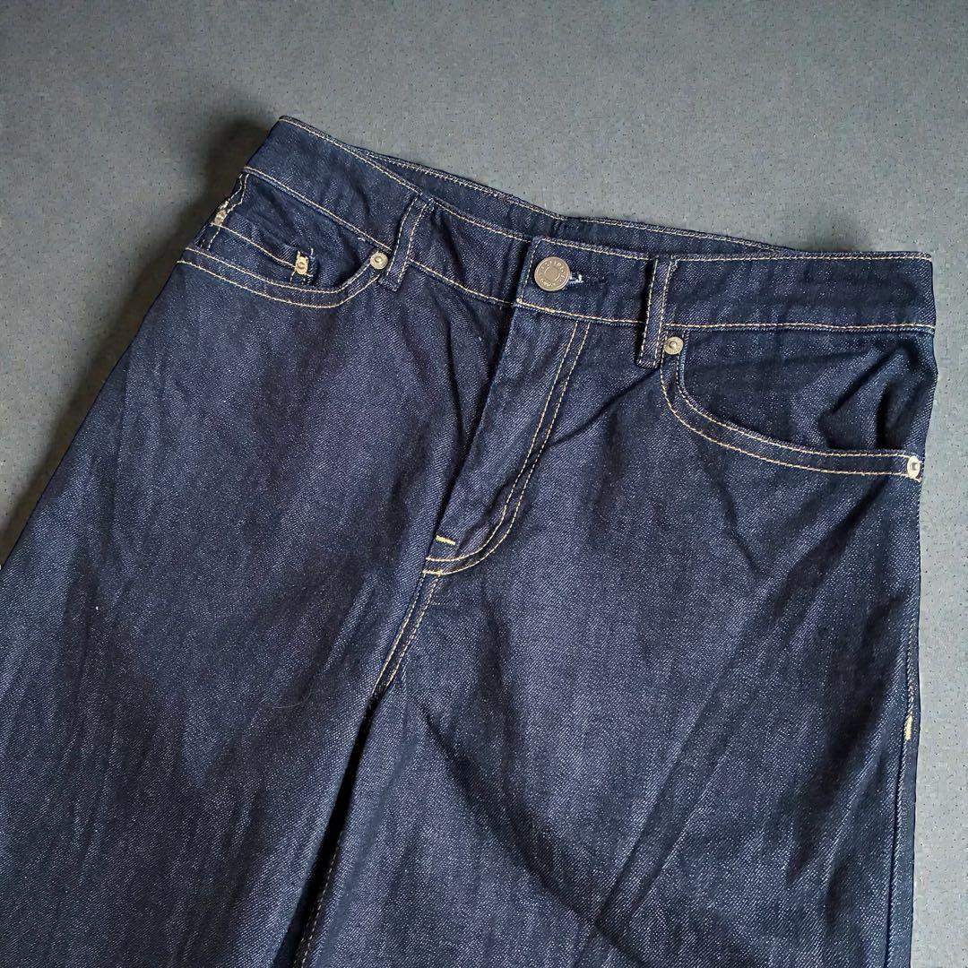 極美品 MACKINTOSH LONDON ワイドデニムパンツ 38