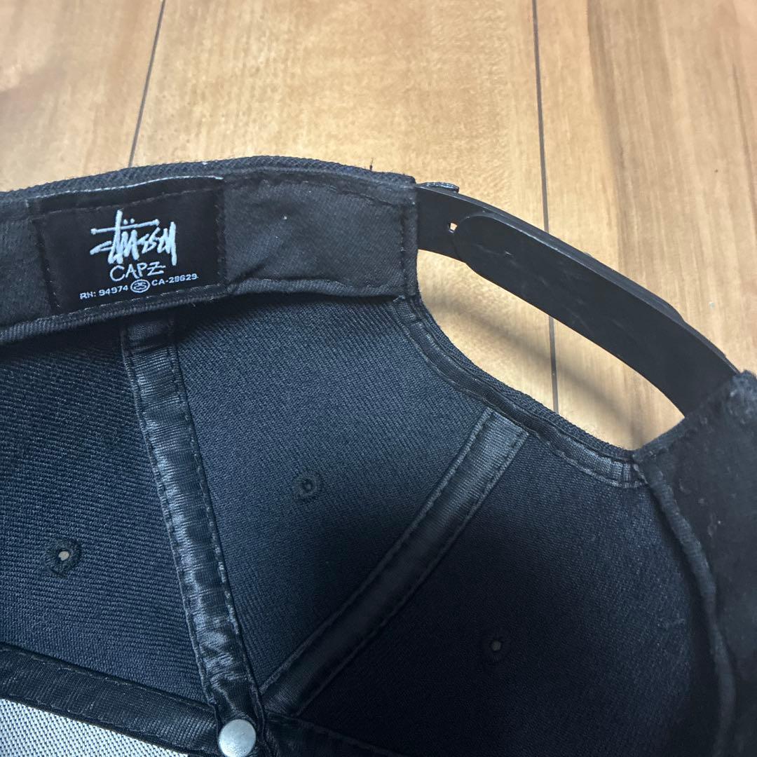 Haru　STÜSSY ブラック キャップ CAPZ