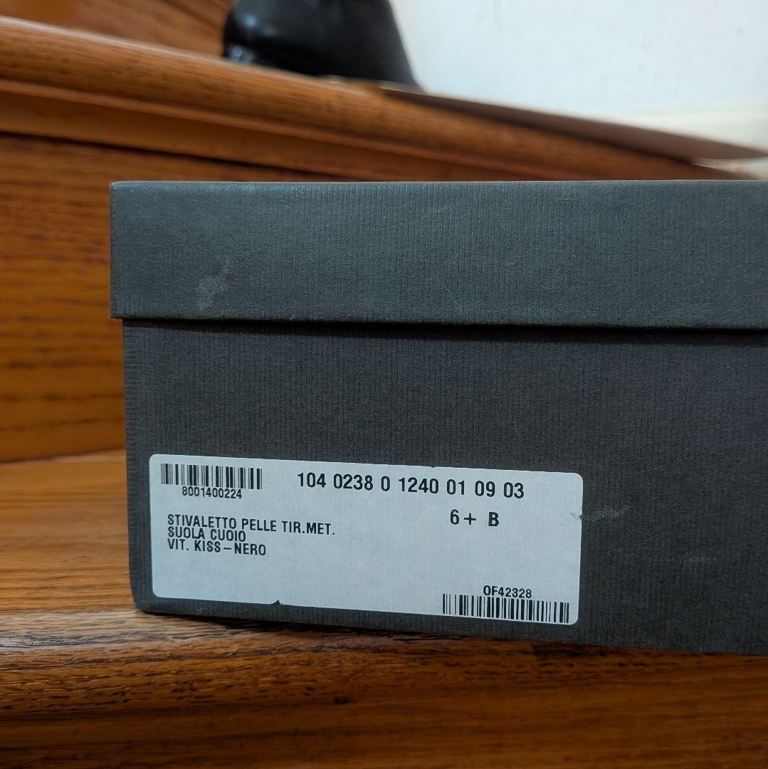 GUCCI ショートブーツ 23.5cm (6.5) ブラック 箱付き