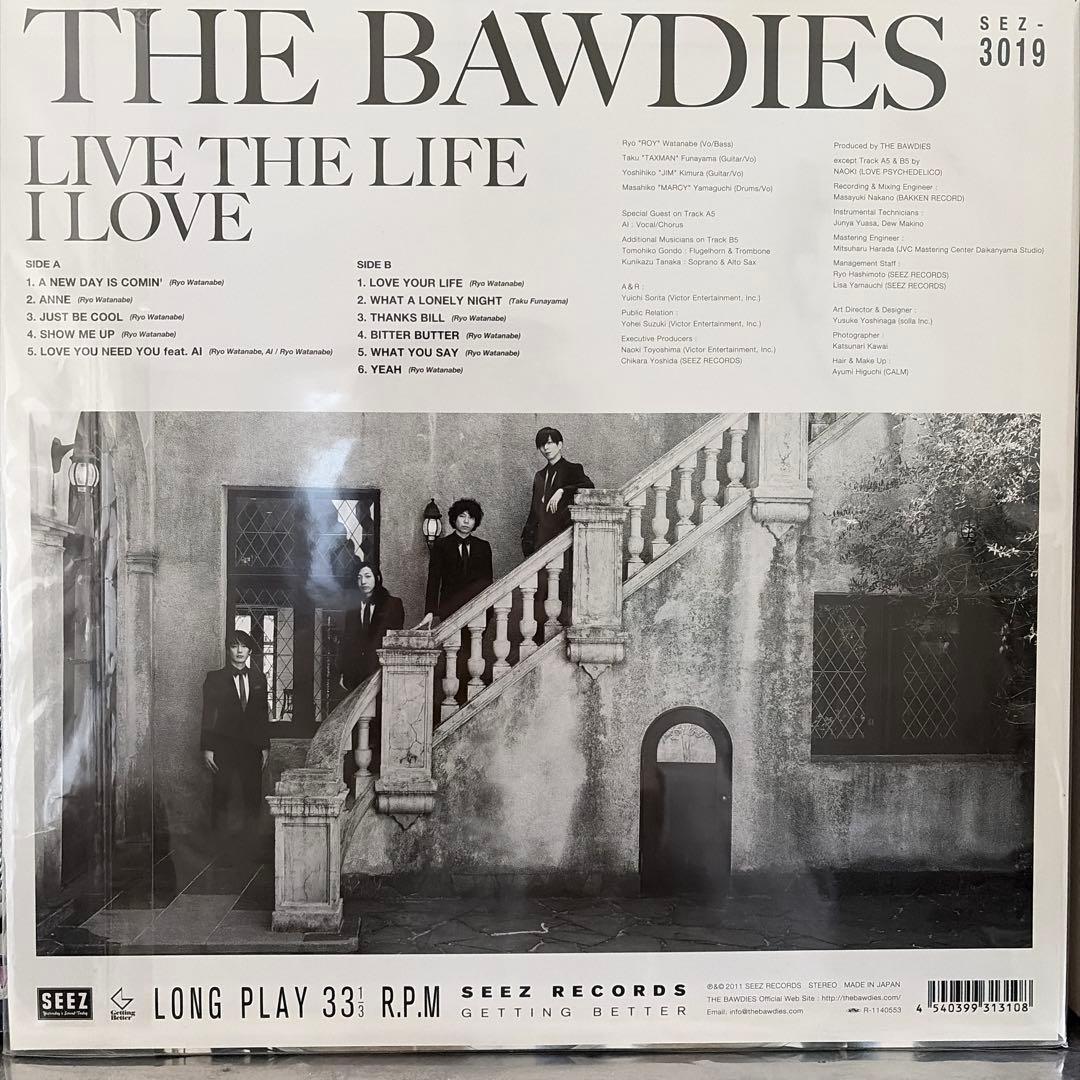 邦楽 THE BAWDIES LIVE THE LIFE I LOVE